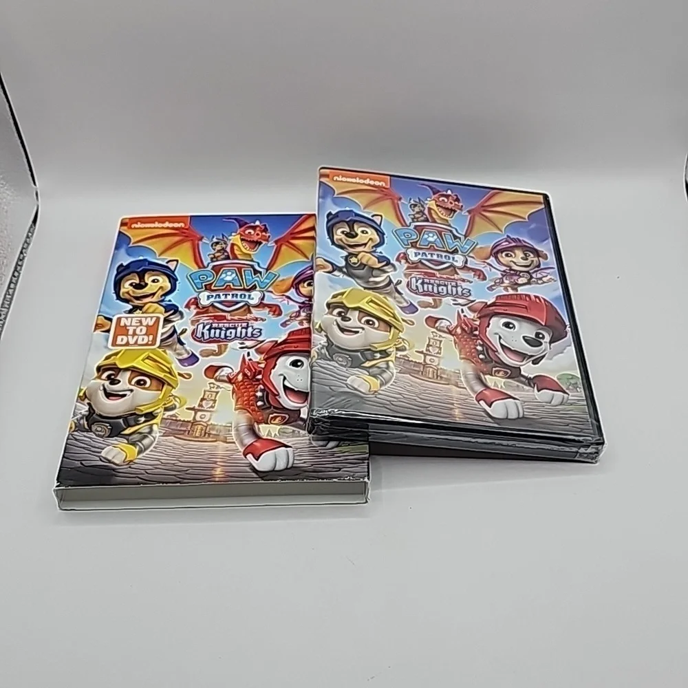 Paw patrol rescue knights dvd